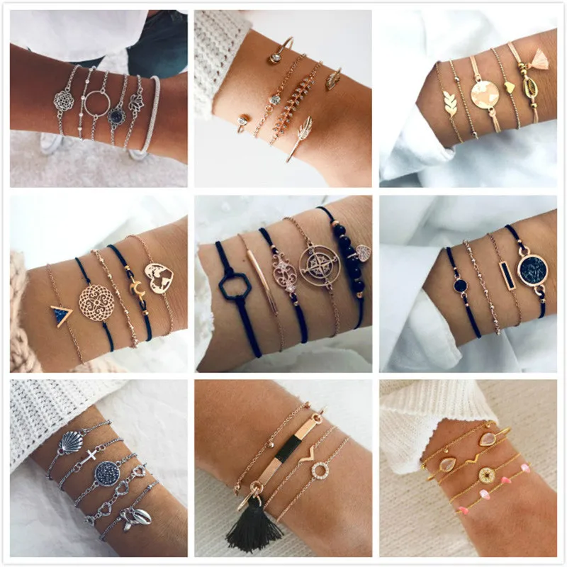 Bohemian Shell Charm Bracelets Set For Women 2019 Vintage Turtle Map Beads Multilayer Bracelet DIY Female Vintage Party Jewelry
Bohemian Shell Charm Bracelets Set For Women 2019 Vintage Turtle Map Beads Multilayer Bracelet DIY Female Vintage Party Jewelry