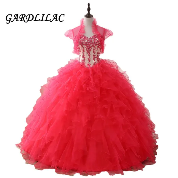 Watermelon Quinceanera Dresses 2019 Long Prom Dress Beaded Ruffles Organza Dance Ball Gown Vestidos De 15 Anos Sweet 16 Dress
Watermelon Quinceanera Dresses 2019 Long Prom Dress Beaded Ruffles Organza Dance Ball Gown Vestidos De 15 Anos Sweet 16 Dress