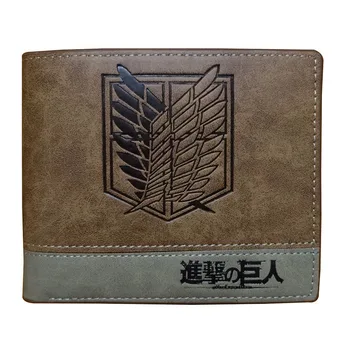 Anime Attack on Titan Men Wallets PU Leather Cartoon Short Purse with Zipper Coin Pocket Gifts Teenager Dollar Price Wallet
Anime Attack on Titan Men Wallets PU Leather Cartoon Short Purse with Zipper Coin Pocket Gifts Teenager Dollar Price Wallet