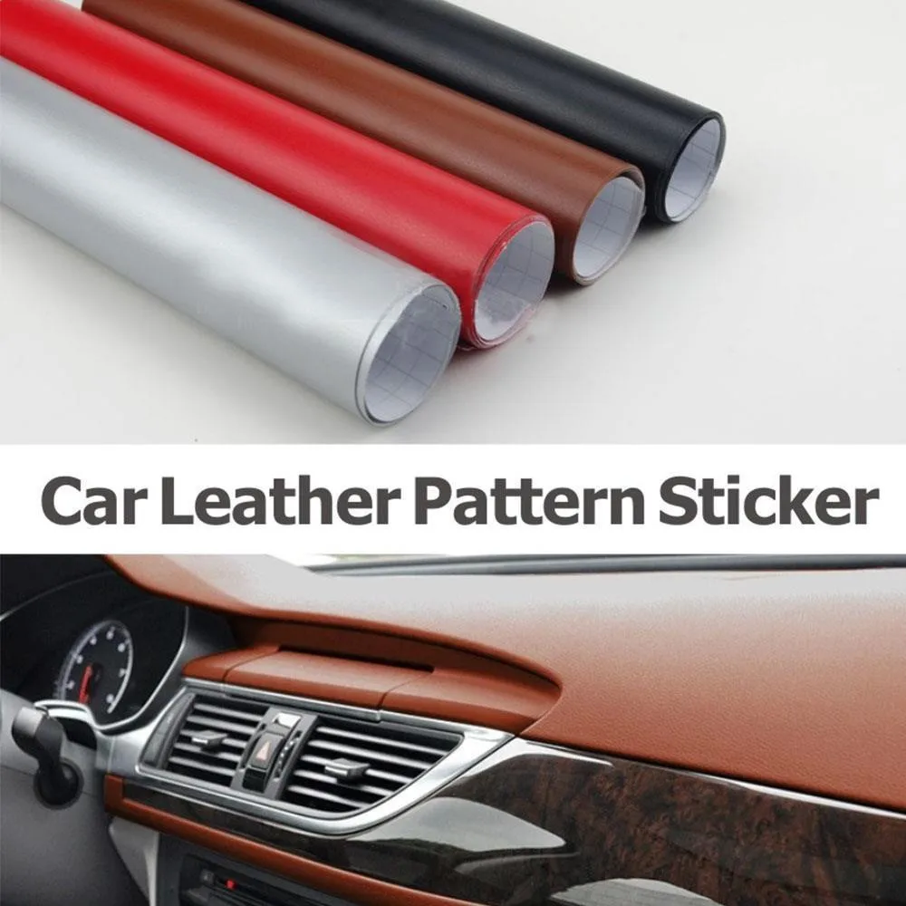 SUNICE Leather Vinyl Car Sticker Wrap Cover Film Waterproof Vinyl Car Vehicle Inner Changed Color Air Bubble Free 1.52x0.5m
SUNICE Leather Vinyl Car Sticker Wrap Cover Film Waterproof Vinyl Car Vehicle Inner Changed Color Air Bubble Free 1.52x0.5m