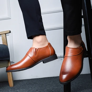 Rommedal large size 48 leather casual shoes men point-toe black,brown color loafers walking drive male british gentlement shoes
Rommedal large size 48 leather casual shoes men point-toe black,brown color loafers walking drive male british gentlement shoes