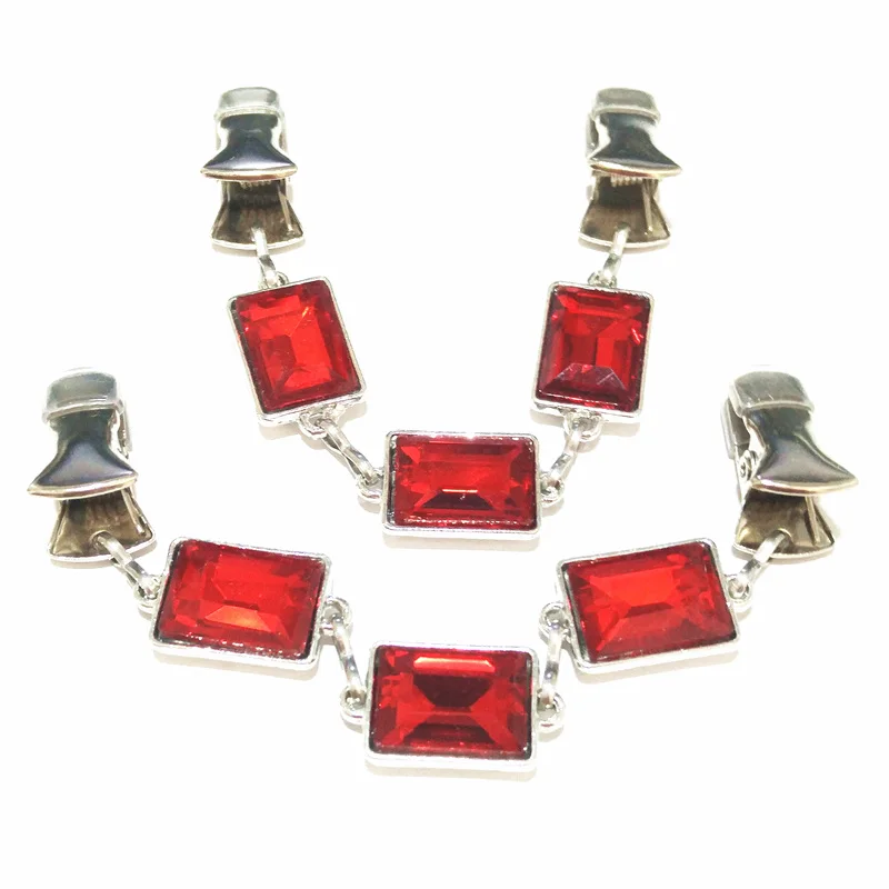 Red Crystal Cardigan Clamps Cloak Clips Sweater Brooch Women Cape Clasps Shawl Costume Cinch Guard
Red Crystal Cardigan Clamps Cloak Clips Sweater Brooch Women Cape Clasps Shawl Costume Cinch Guard