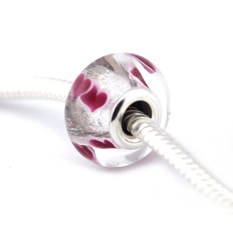 CKK 925 Sterling Silver Wild Hearts Murano Glass Charms Beads Fits Original Bracelets Charm Silver 925 DIY Jewelry Making
CKK 925 Sterling Silver Wild Hearts Murano Glass Charms Beads Fits Original Bracelets Charm Silver 925 DIY Jewelry Making