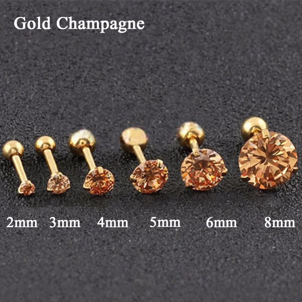Owl Earrings Zinc Alloy Crystal Silver and Gold Color Stud Earrings for Women Fashion Brand Earring Jewelry,GoldChampagne