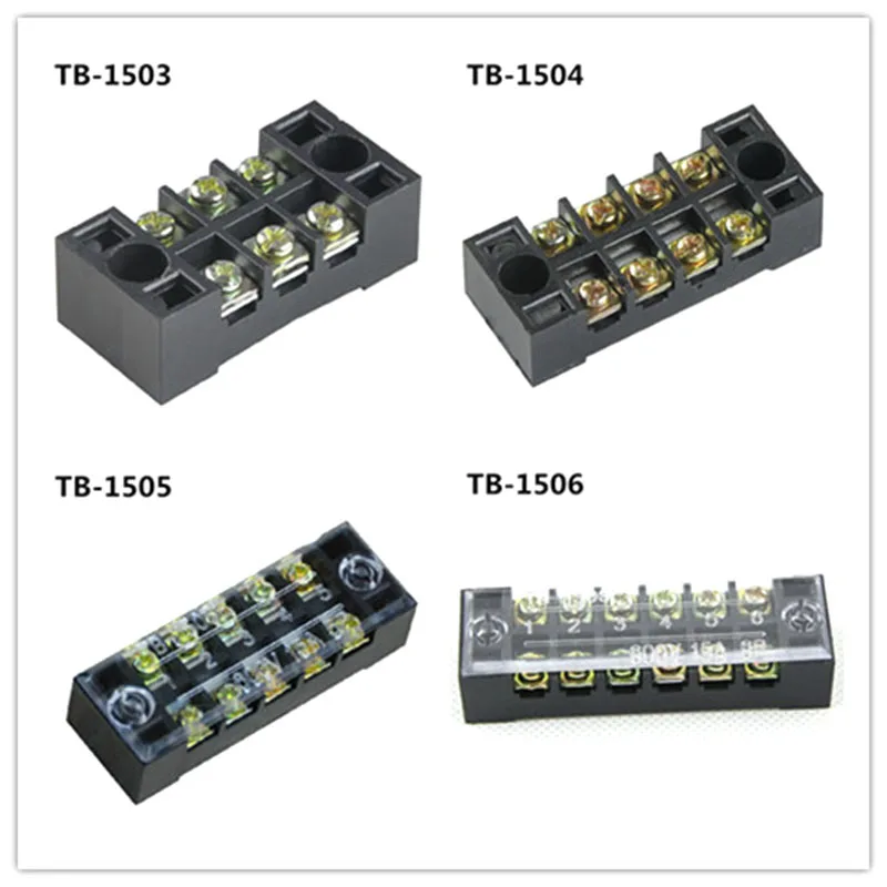 Клеммная колодка с барьером, 20 шт., 600 В, 15 А, TB1503/1504/1505/1506 3P/4/5P/6P
Клеммная колодка с барьером, 20 шт., 600 В, 15 А, TB1503/1504/1505/1506 3P/4/5P/6P