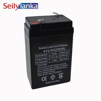 6V 4.0Ah Battery Sealed Storage Batteries Lead Acid Rechargeable Power Supply for LED Light Toy Car Baby Carrier
6V 4.0Ah Battery Sealed Storage Batteries Lead Acid Rechargeable Power Supply for LED Light Toy Car Baby Carrier