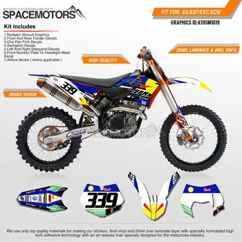 MotoSpace Customized Team Graphics Backgrounds Decals 3M Custom Stickers For KTM SX SXF XCF 2007-2010 EXC EXCF XCW 2008-2011 019 
MotoSpace Customized Team Graphics Backgrounds Decals 3M Custom Stickers For KTM SX SXF XCF 2007-2010 EXC EXCF XCW 2008-2011 019