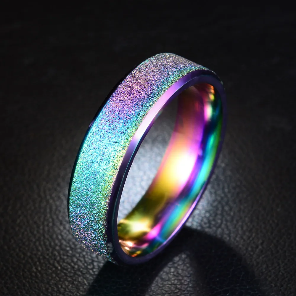 6mm Wide Titanium Steel Frosted Finger Ring for Woman Man Wedding Jewelry Stainless Steel Ring
6mm Wide Titanium Steel Frosted Finger Ring for Woman Man Wedding Jewelry Stainless Steel Ring