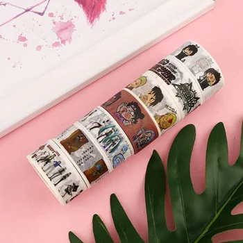Tape Japanese Paper DIY Planner Masking Tape Adhesive Tapes Stickers Decorative Stationery Tapes
Tape Japanese Paper DIY Planner Masking Tape Adhesive Tapes Stickers Decorative Stationery Tapes