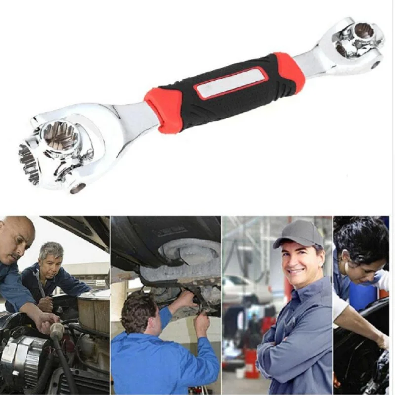 Tiger Wrench 48 In 1 Tools Socket Works with Spline Bolts Torx 360 Degree 6-Point Universial Car Repair Hand-held Spanners Tool
Tiger Wrench 48 In 1 Tools Socket Works with Spline Bolts Torx 360 Degree 6-Point Universial Car Repair Hand-held Spanners Tool