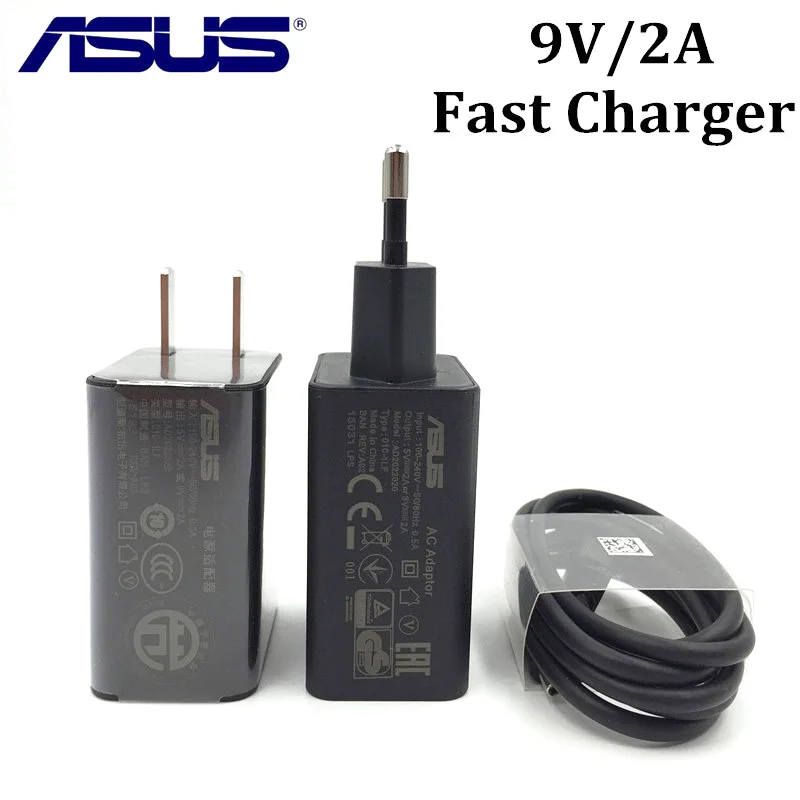 Original asus zenfone max pro m1 Fast Charger 9V/2A quick charge Usb AC Adapter for 5z zb602kl 4 max zc520kl pro 2 3 5 ZE620KL
Original asus zenfone max pro m1 Fast Charger 9V/2A quick charge Usb AC Adapter for 5z zb602kl 4 max zc520kl pro 2 3 5 ZE620KL