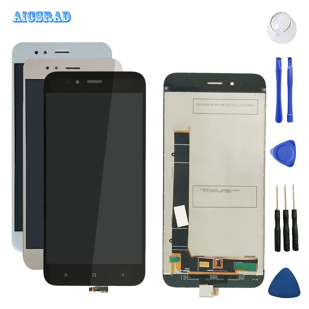 For Xiaomi mi 5x Lcd Screen Display Digitizer With Touch Panel Replacement for Xiaomi Mi5X Mi 5 X m5x Repair Spare Parts
For Xiaomi mi 5x Lcd Screen Display Digitizer With Touch Panel Replacement for Xiaomi Mi5X Mi 5 X m5x Repair Spare Parts