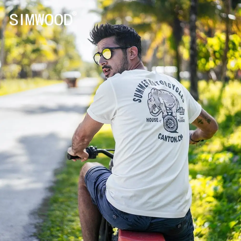 SIMWOOD 2019 summer new t shirt men carton print 100% cotton fashion top streetwear high quality tshirt 190155
SIMWOOD 2019 summer new t shirt men carton print 100% cotton fashion top streetwear high quality tshirt 190155