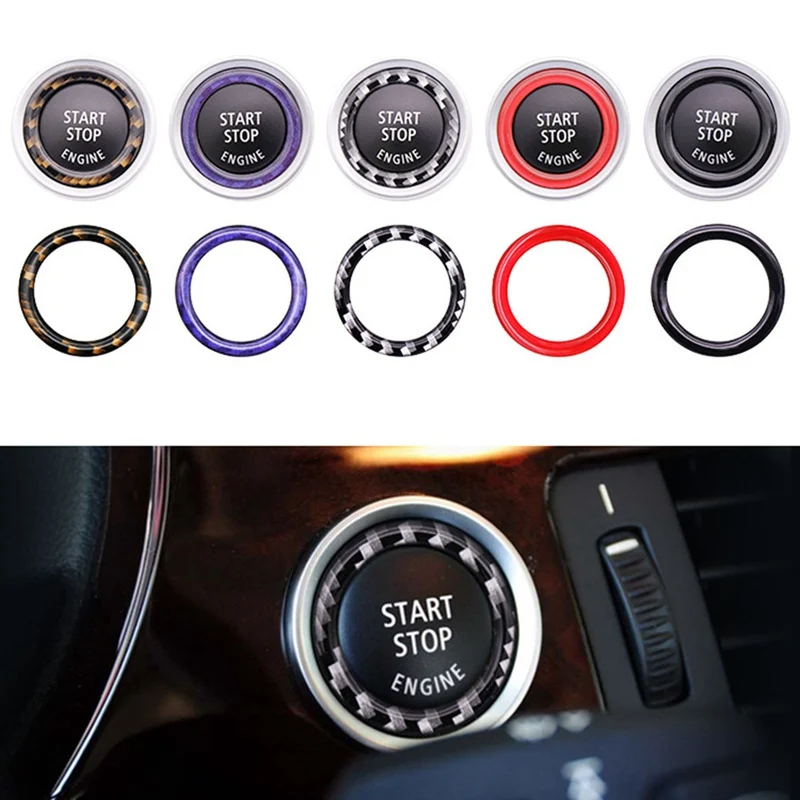 1Pc Carbon Fiber Start Button Cover Stripe Logo Key Ignition Stickers For BMW 3 Series E90 Car Engine Key Ring 30cm*30cm
1Pc Carbon Fiber Start Button Cover Stripe Logo Key Ignition Stickers For BMW 3 Series E90 Car Engine Key Ring 30cm*30cm