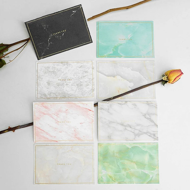 5pcs/set Mini Marbled Gold Stamping Cards Simple Creative Greeting Card Message Cards Christmas Cards Stationery Set
5pcs/set Mini Marbled Gold Stamping Cards Simple Creative Greeting Card Message Cards Christmas Cards Stationery Set