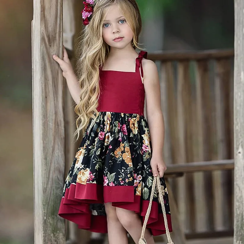 Summer Girls Flower bandage Beach Dresses baby girl Irregular Party Dresses for Kids Clothes 1 2 3 4 5 ages girls princess Dress
Summer Girls Flower bandage Beach Dresses baby girl Irregular Party Dresses for Kids Clothes 1 2 3 4 5 ages girls princess Dress