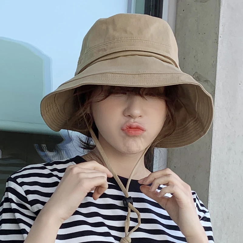 2019 New lady Sunscreen Cap Female big brim 100% cotton Cap Fisherman's Cap Cap Female
2019 New lady Sunscreen Cap Female big brim 100% cotton Cap Fisherman's Cap Cap Female