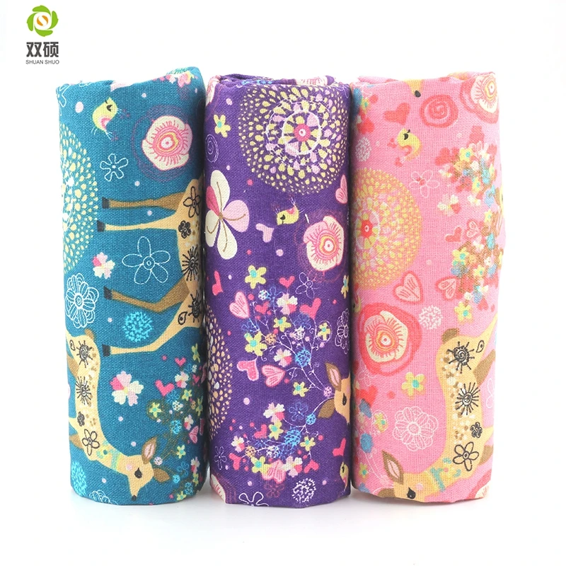 New Print Deer Cotton Linen Fabric DIY Christmas Decoration Fabric For Patchwork Dress Sofa Curtain45X45CM M1-3-1
New Print Deer Cotton Linen Fabric DIY Christmas Decoration Fabric For Patchwork Dress Sofa Curtain45X45CM M1-3-1