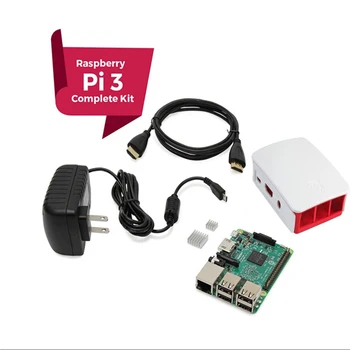 Raspberry Pi 3 COMPLETE Starter Kit, Black, Raspberry Pi3 Model B Barebones Computer Motherboard 64bit Quad-Core CPU 1GB RA
Raspberry Pi 3 COMPLETE Starter Kit, Black, Raspberry Pi3 Model B Barebones Computer Motherboard 64bit Quad-Core CPU 1GB RA