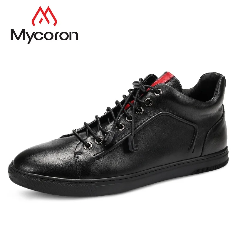 MYCORON Fashion Boots Warm Winter Autumn Leather Footwear For Men Shoes New High Top Casual Shoes Men Sapatenis Masculino
MYCORON Fashion Boots Warm Winter Autumn Leather Footwear For Men Shoes New High Top Casual Shoes Men Sapatenis Masculino