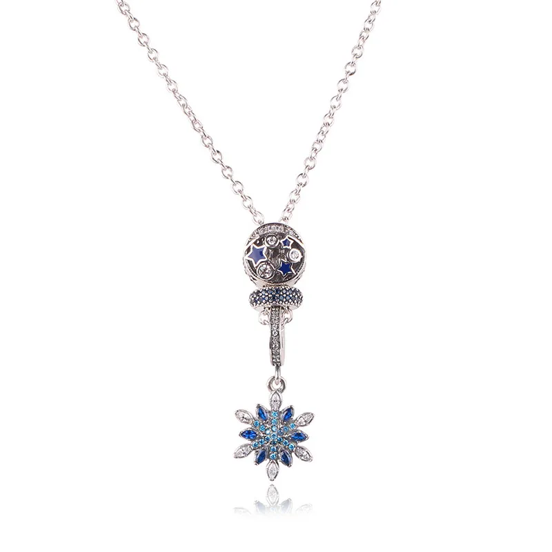 dodocharms Hot 925 Sterling Silver The Moon and Stars Christmas Snowflakes Pendant Necklaces for Women Girl Fine Jewelry G
dodocharms Hot 925 Sterling Silver The Moon and Stars Christmas Snowflakes Pendant Necklaces for Women Girl Fine Jewelry G