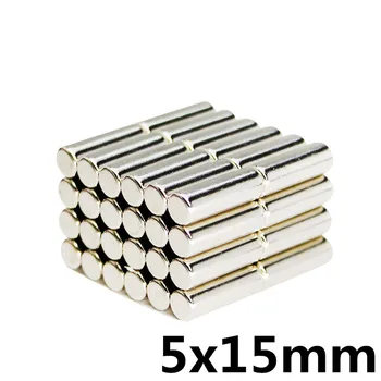 10Pcs 5x15 Super Strong Powerful Round Cylinder Magnets Dia 5mmx15mm Rare Earth Neodymium Permanent Magnet Home Decorations
10Pcs 5x15 Super Strong Powerful Round Cylinder Magnets Dia 5mmx15mm Rare Earth Neodymium Permanent Magnet Home Decorations