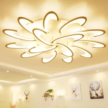Modern LED White Acrylic Ceiling Lights for Living Room Bedroom Chandelier Hot 15 Heads
Modern LED White Acrylic Ceiling Lights for Living Room Bedroom Chandelier Hot 15 Heads