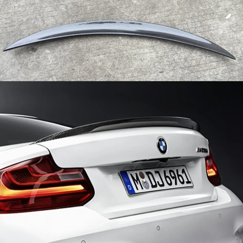 For BMW F22 Spoiler Performance Carbon Fiber Spoiler Lips 2 Series F22 Coupe & F87 M2 220i M235i 228i 2014 - UP P style
For BMW F22 Spoiler Performance Carbon Fiber Spoiler Lips 2 Series F22 Coupe & F87 M2 220i M235i 228i 2014 - UP P style