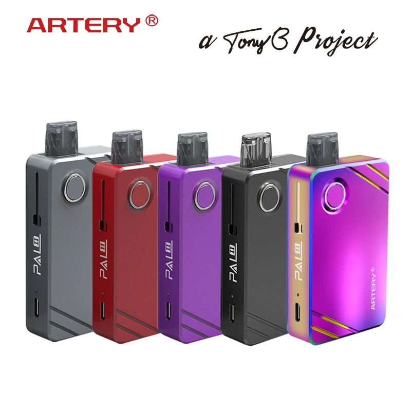 Artery Pal 2 II Pod System Starter Kit with 1000mah Build-in battery 2ml/3ml MTL & Mesh Coil Box Mod Electronic Cigarette Vape
Artery Pal 2 II Pod System Starter Kit with 1000mah Build-in battery 2ml/3ml MTL & Mesh Coil Box Mod Electronic Cigarette Vape