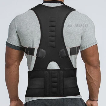 Men Women Magnetic Shoulder Waist Belt Back Lumbar Brace Support Belt Elastic Corset Orthopedic Posture Spine Back Correction
Men Women Magnetic Shoulder Waist Belt Back Lumbar Brace Support Belt Elastic Corset Orthopedic Posture Spine Back Correction