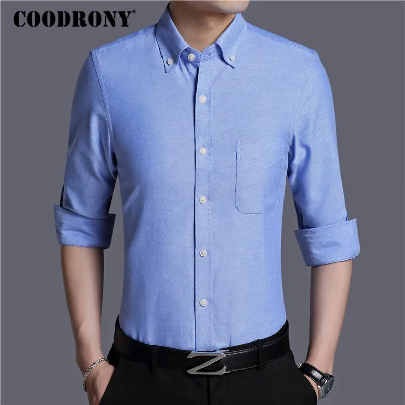 COODRONY Brand Men Shirt Autumn Slim Fit Long Sleeve Soft Cotton Shirt Men Social Business Dress Casual Shirts With Pocket 96063
COODRONY Brand Men Shirt Autumn Slim Fit Long Sleeve Soft Cotton Shirt Men Social Business Dress Casual Shirts With Pocket 96063