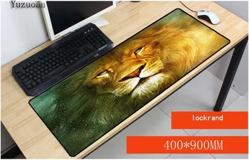Yuzuoan 400x900mm Lion Head Computer Large Mouse Pad Mousepads Decorate Your Desk Non-Skid Rubber Pad Black Lock Edge Mouse Pad
Yuzuoan 400x900mm Lion Head Computer Large Mouse Pad Mousepads Decorate Your Desk Non-Skid Rubber Pad Black Lock Edge Mouse Pad