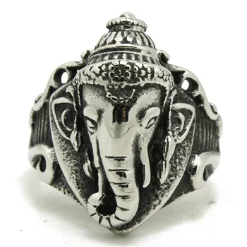 New!! Free Shipping Ganesh Cool Ring Stainless Steel High Quality Men Boy Elephant Ganesh Ring
New!! Free Shipping Ganesh Cool Ring Stainless Steel High Quality Men Boy Elephant Ganesh Ring