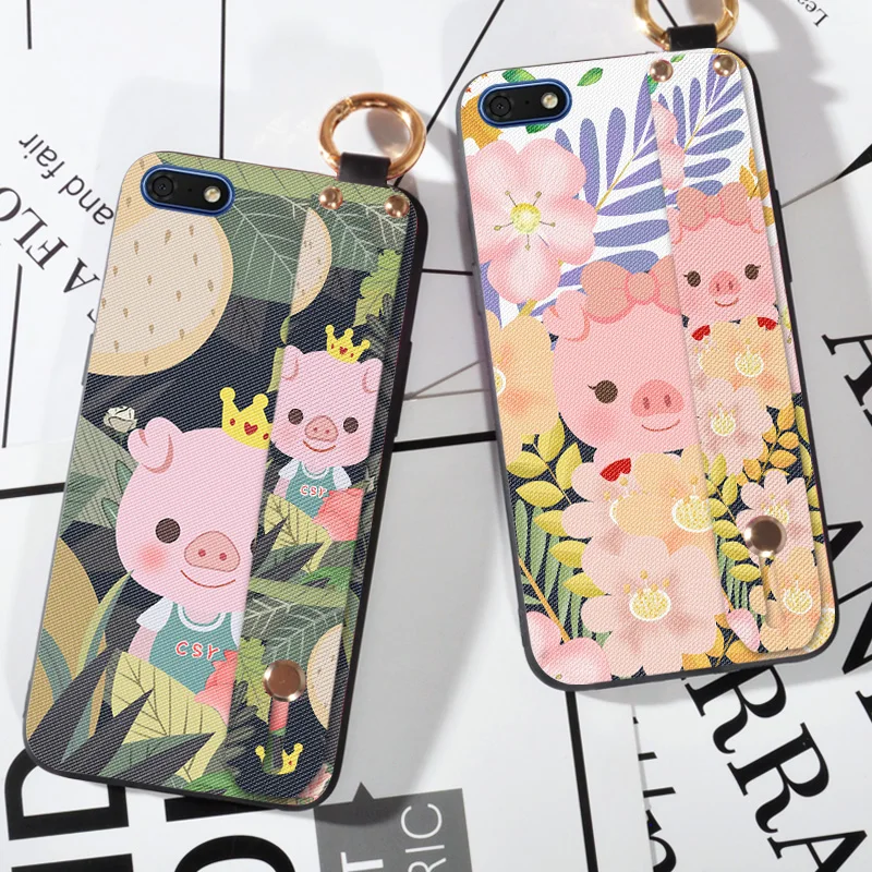 Cute Wrist Strap Phone Cases For Huawei Honor 7A Pro / Y6 Prime cartoon pig Scrub case For Huawei Y6 2018 animal silicone Cover
Cute Wrist Strap Phone Cases For Huawei Honor 7A Pro / Y6 Prime cartoon pig Scrub case For Huawei Y6 2018 animal silicone Cover