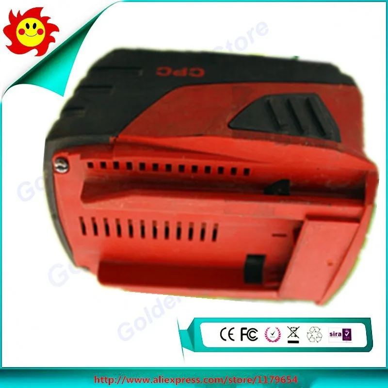 Free Shipping Used Original Hilti 21.6V 1.6ah 1600mah Li-ion Battery for HILTI CPC Electric Tools
Free Shipping Used Original Hilti 21.6V 1.6ah 1600mah Li-ion Battery for HILTI CPC Electric Tools