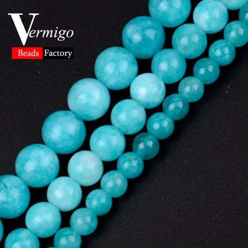 Natural Stone Beads Amazonite Round Loose Beads For Needlework Jewelry Making 6 8 10mm Diy Bracelet Necklace Accessories 15"
Natural Stone Beads Amazonite Round Loose Beads For Needlework Jewelry Making 6 8 10mm Diy Bracelet Necklace Accessories 15"