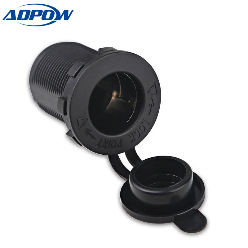 12V Motorcycle Cigarette Lighter Car Auto Boat Tractor Cigarette Lighter Power Socket Plug Outlet Power Cigar Lighter Socket
12V Motorcycle Cigarette Lighter Car Auto Boat Tractor Cigarette Lighter Power Socket Plug Outlet Power Cigar Lighter Socket