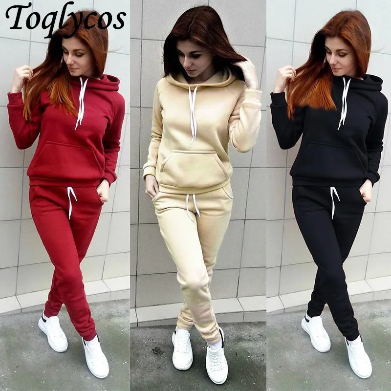 Brand New 2 Piece Set Women Hoodies Pant Clothing Set Warm Newest Clothes Ladies Solid Tracksuit Women Set Top Pants Suit 87
Brand New 2 Piece Set Women Hoodies Pant Clothing Set Warm Newest Clothes Ladies Solid Tracksuit Women Set Top Pants Suit 87