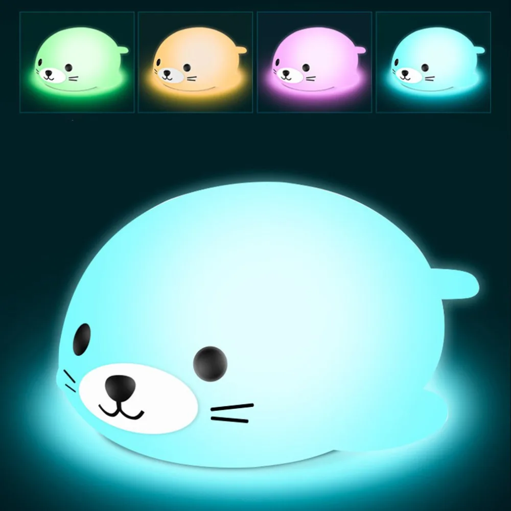 Night Light for Kids Cute Squishy Silicone Animal, Baby Night Lights Portable Touch Sensor Night Cool Bright LED Nightlight
Night Light for Kids Cute Squishy Silicone Animal, Baby Night Lights Portable Touch Sensor Night Cool Bright LED Nightlight