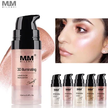 MILEMEI 12ml Highlighter Illuminator Contouring Makeup Face Brightener Concealer Liquid Highlighter Primer Bronzer Face Glow
MILEMEI 12ml Highlighter Illuminator Contouring Makeup Face Brightener Concealer Liquid Highlighter Primer Bronzer Face Glow