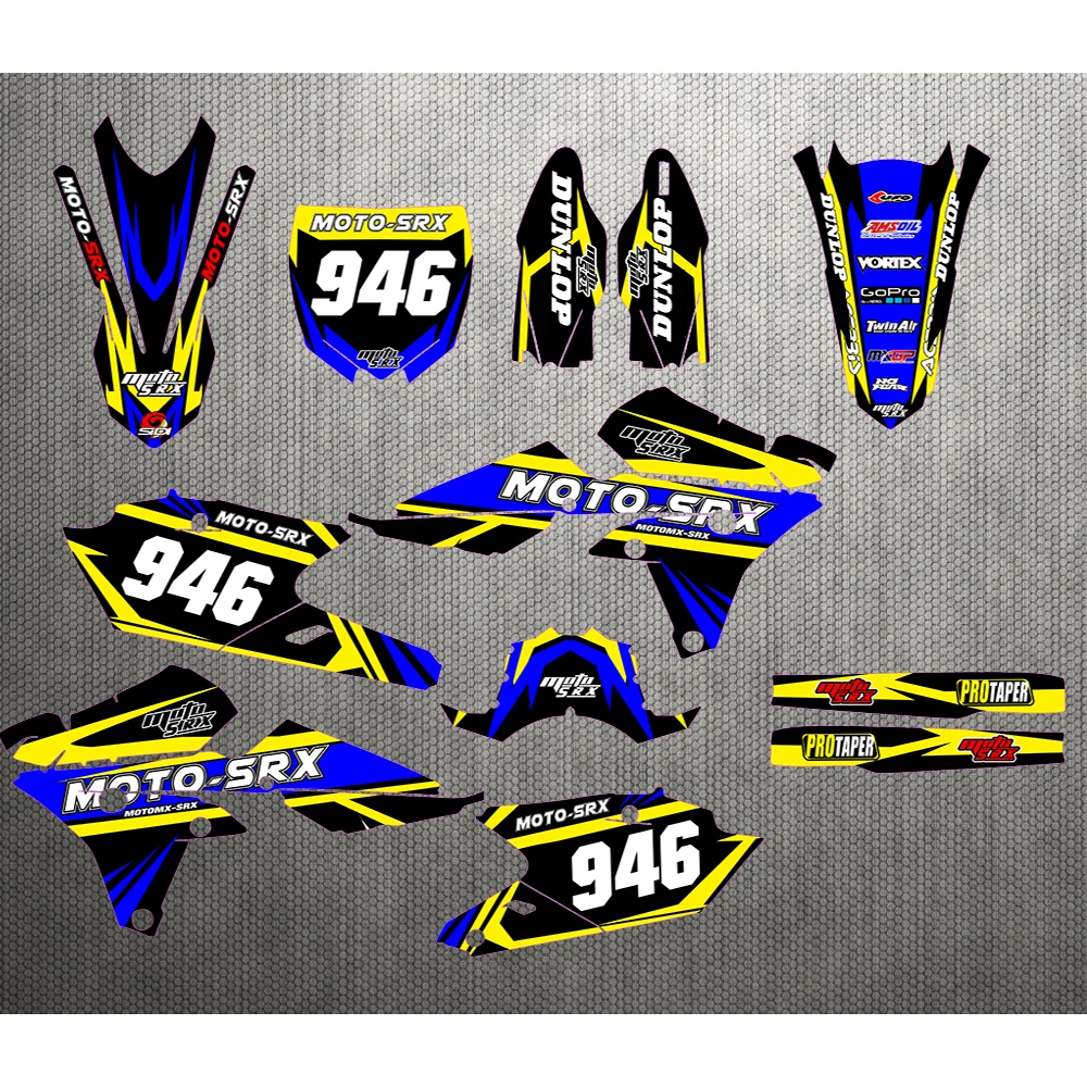 Customized Number Gloss Team GRAPHICS&BACKGROUNDS DECAL STICKER for Yamaha YZ250F YZF250 2014 2015 2016 YZ 250F YZF 250
Customized Number Gloss Team GRAPHICS&BACKGROUNDS DECAL STICKER for Yamaha YZ250F YZF250 2014 2015 2016 YZ 250F YZF 250