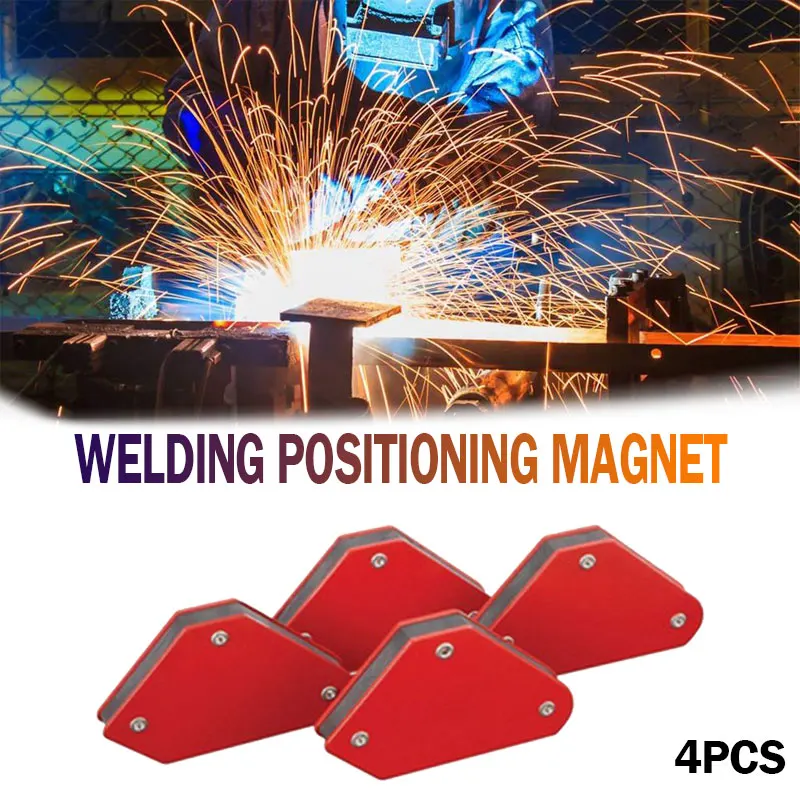 EASY-4 Pcs/set Mini Triangle-Welding Positioner 9Lb Magnetic Fixed Angle Soldering Locator Tools Without Switch Welding Access
EASY-4 Pcs/set Mini Triangle-Welding Positioner 9Lb Magnetic Fixed Angle Soldering Locator Tools Without Switch Welding Access