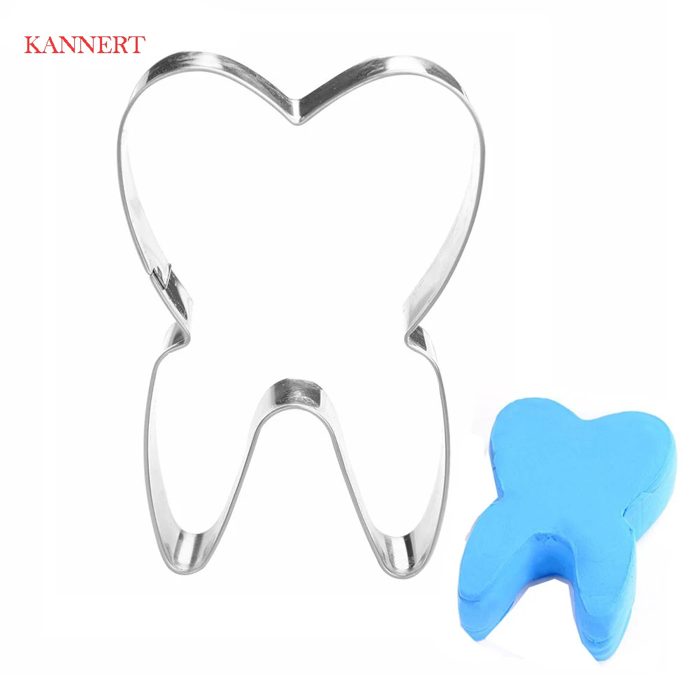 KANNERT White Teeth Shape Cake Decorating Fondant Cutters Tools Cookie Biscuit Craft Molds
