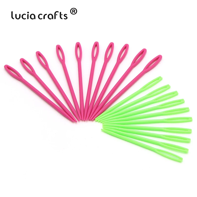 Lucia crafts 20pcs/lot 7cm/9cm Plastic Knitting Needles for Sewing Wool Yarn DIY Sewing Tools Needlework Knitting Craft J0215
Lucia crafts 20pcs/lot 7cm/9cm Plastic Knitting Needles for Sewing Wool Yarn DIY Sewing Tools Needlework Knitting Craft J0215