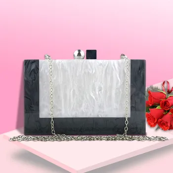 Marble Pattern Women Evening Bag Ladies Hand Bags Fashion Stitching Acrylic Box Party Package Handbags Crossbody Bags For Women
Marble Pattern Women Evening Bag Ladies Hand Bags Fashion Stitching Acrylic Box Party Package Handbags Crossbody Bags For Women