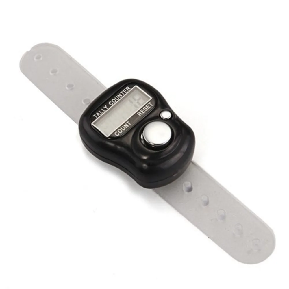 Mini counter Digital Manual Counter FingerRing Tally Counter 5-Digit Ring Tally Digit LCD Electronic Counter + Battery 0-99999
Mini counter Digital Manual Counter FingerRing Tally Counter 5-Digit Ring Tally Digit LCD Electronic Counter + Battery 0-99999