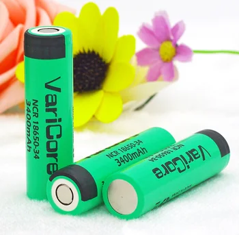4PCS 100% New Original NCR18650-34 3.7v 3400mah 18650 Lithium Rechargeable Battery VariCore batteries + Free shipping
4PCS 100% New Original NCR18650-34 3.7v 3400mah 18650 Lithium Rechargeable Battery VariCore batteries + Free shipping