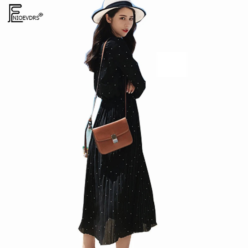 Slim Waist Dresses Hot 2018 Holiday Beach Women Fashion Flare Sleeve Casual Cute Sweet Polka Dot Black Chiffon Long Maxi Dress
Slim Waist Dresses Hot 2018 Holiday Beach Women Fashion Flare Sleeve Casual Cute Sweet Polka Dot Black Chiffon Long Maxi Dress
