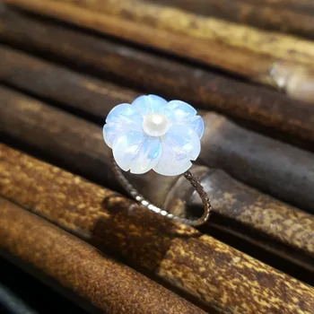 Lii Ji Real 925 Sterling Silver Amethyst Rose,Blue Crystal,Opal Crystal Flower Freshwater Pearl Ring For Women Girl Friend Gift
Lii Ji Real 925 Sterling Silver Amethyst Rose,Blue Crystal,Opal Crystal Flower Freshwater Pearl Ring For Women Girl Friend Gift