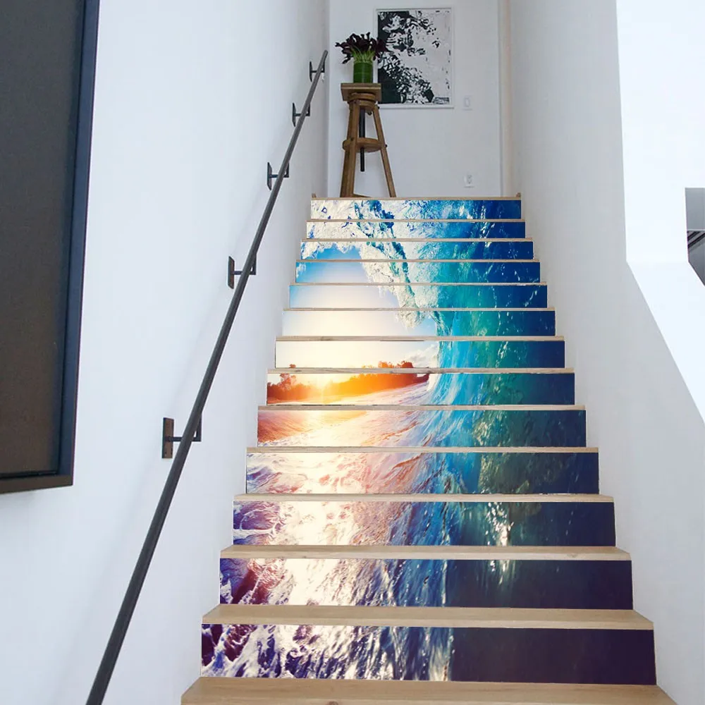 DIY Steps Sticker Removable Stair Sticker Home Decor Ceramic Tiles Patterns 2018 New Arrive Hot Sale 
DIY Steps Sticker Removable Stair Sticker Home Decor Ceramic Tiles Patterns 2018 New Arrive Hot Sale